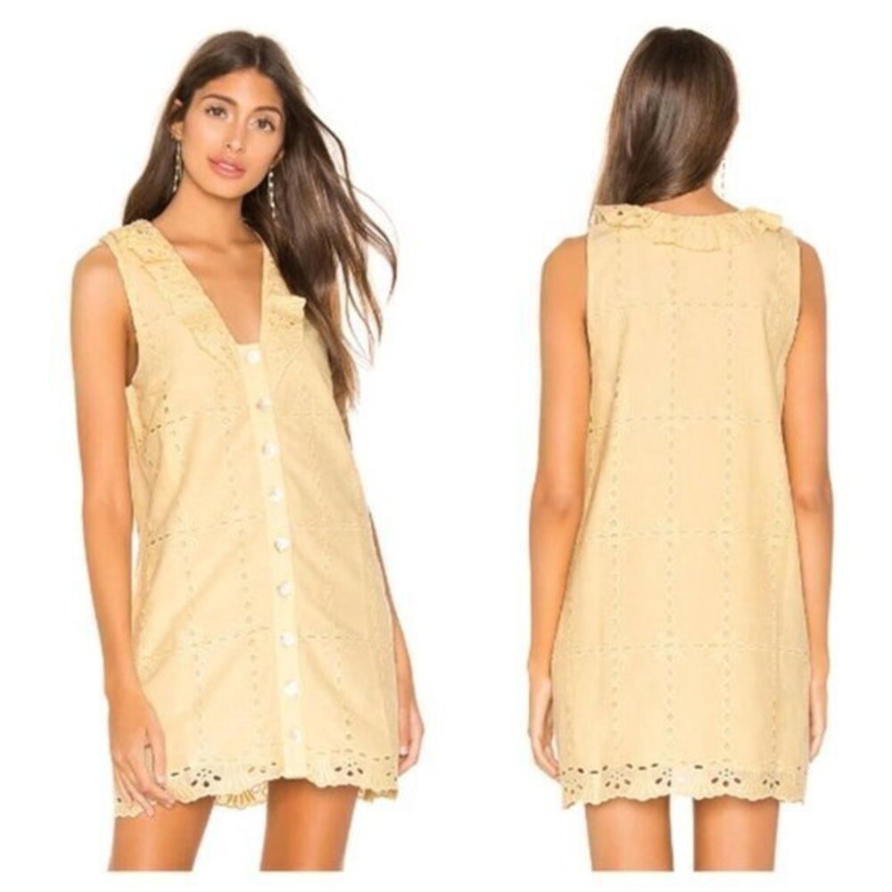 Tularosa Este Dress - Butter Yellow